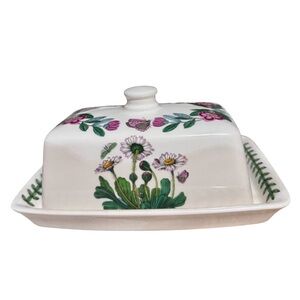 Portmeirion Botanic Garden Covered Butter Dish